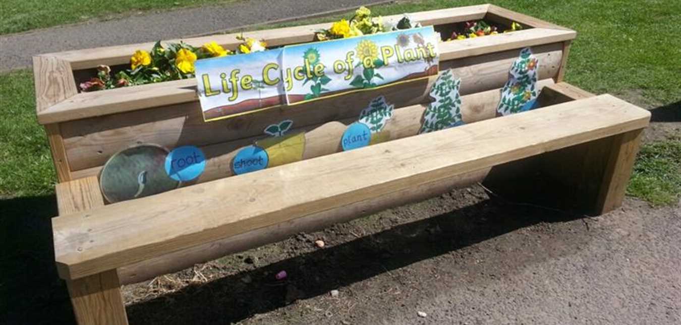 Benefits Planter Benches Bring To Your Playground